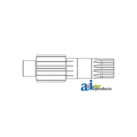 A & I Products Input Shaft, Final Drive 20" x4" x4" A-135290A1